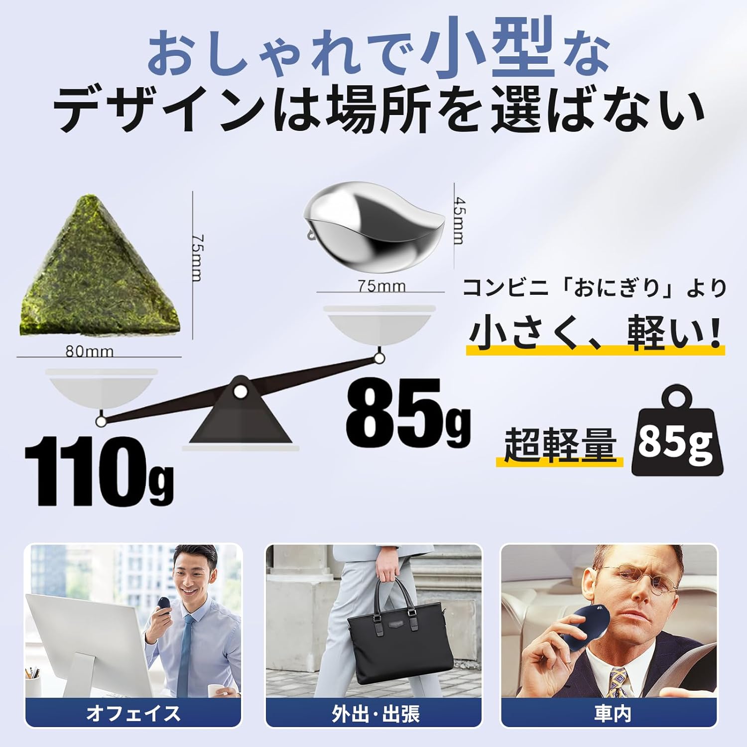 父の日プレゼント メンズ 電動シェーバー 6枚刃 低騒音 軽量 Type-C充電式 乾湿両用