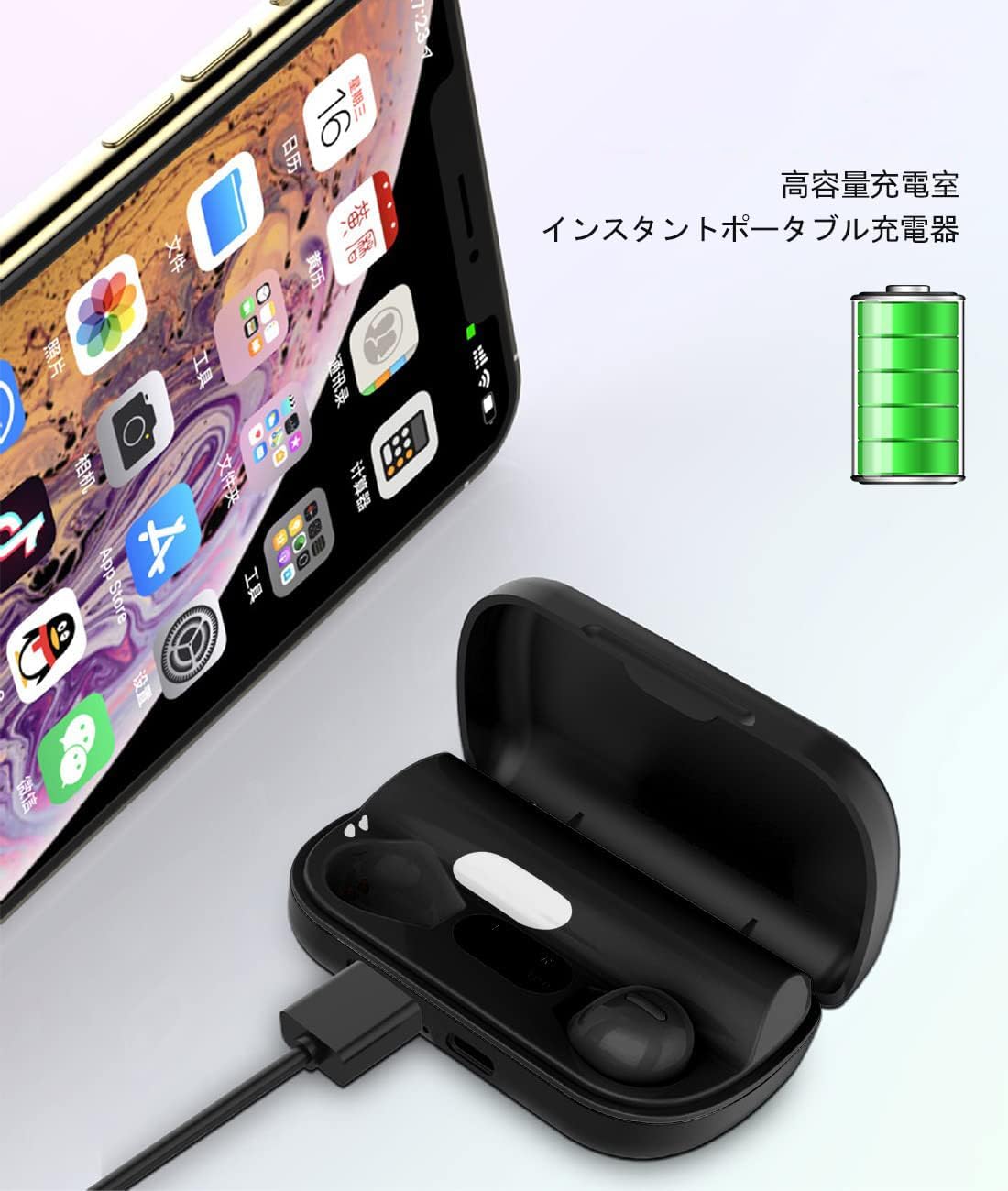 【睡眠用ワイヤレスイヤホン】超軽量3g Bluetooth5.2 防水IPX5 ミニチュアヘッドフォン