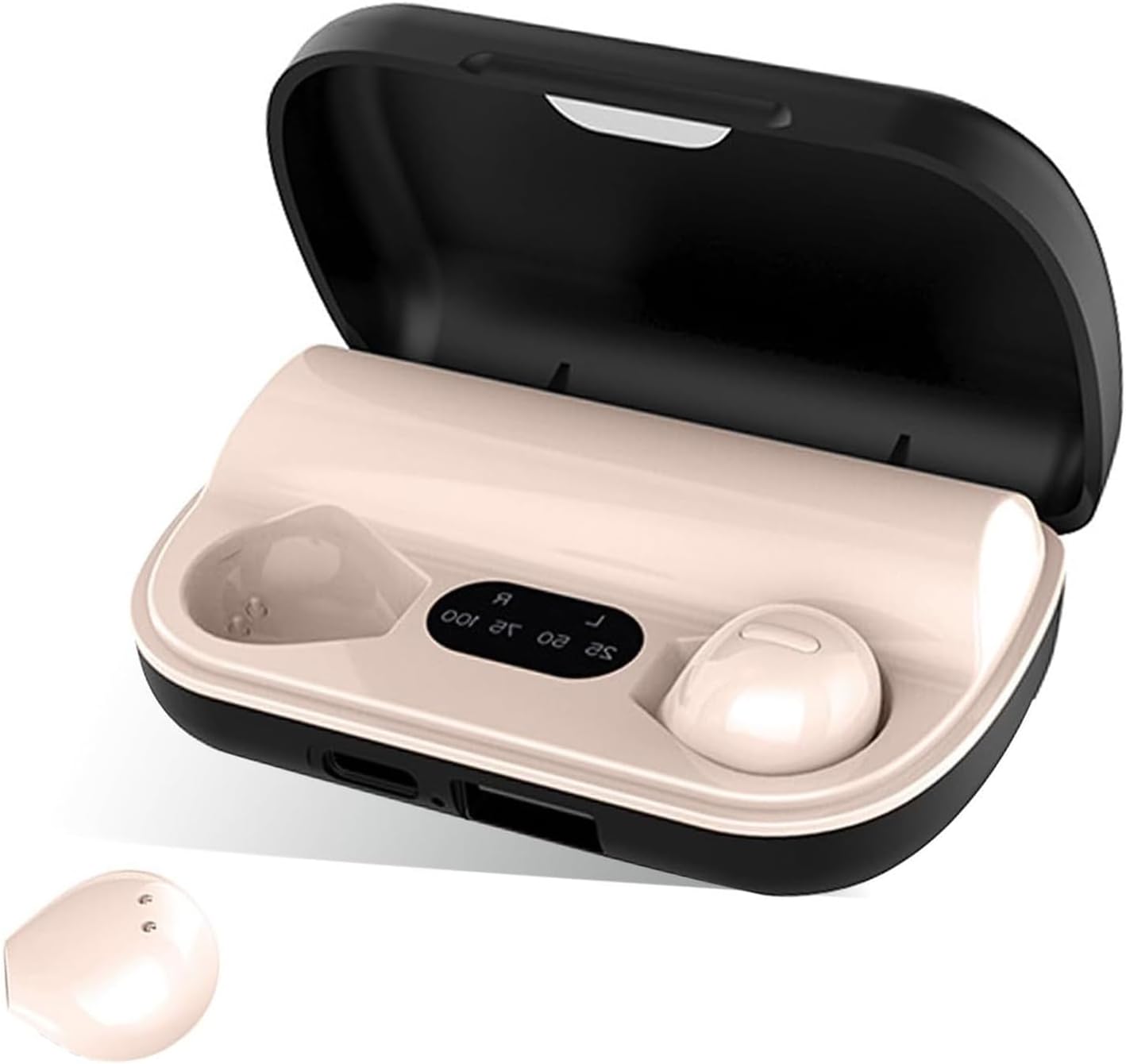 【睡眠用Bluetoothイヤホン】超軽量3g/IPX5防水/片耳/マイク内蔵