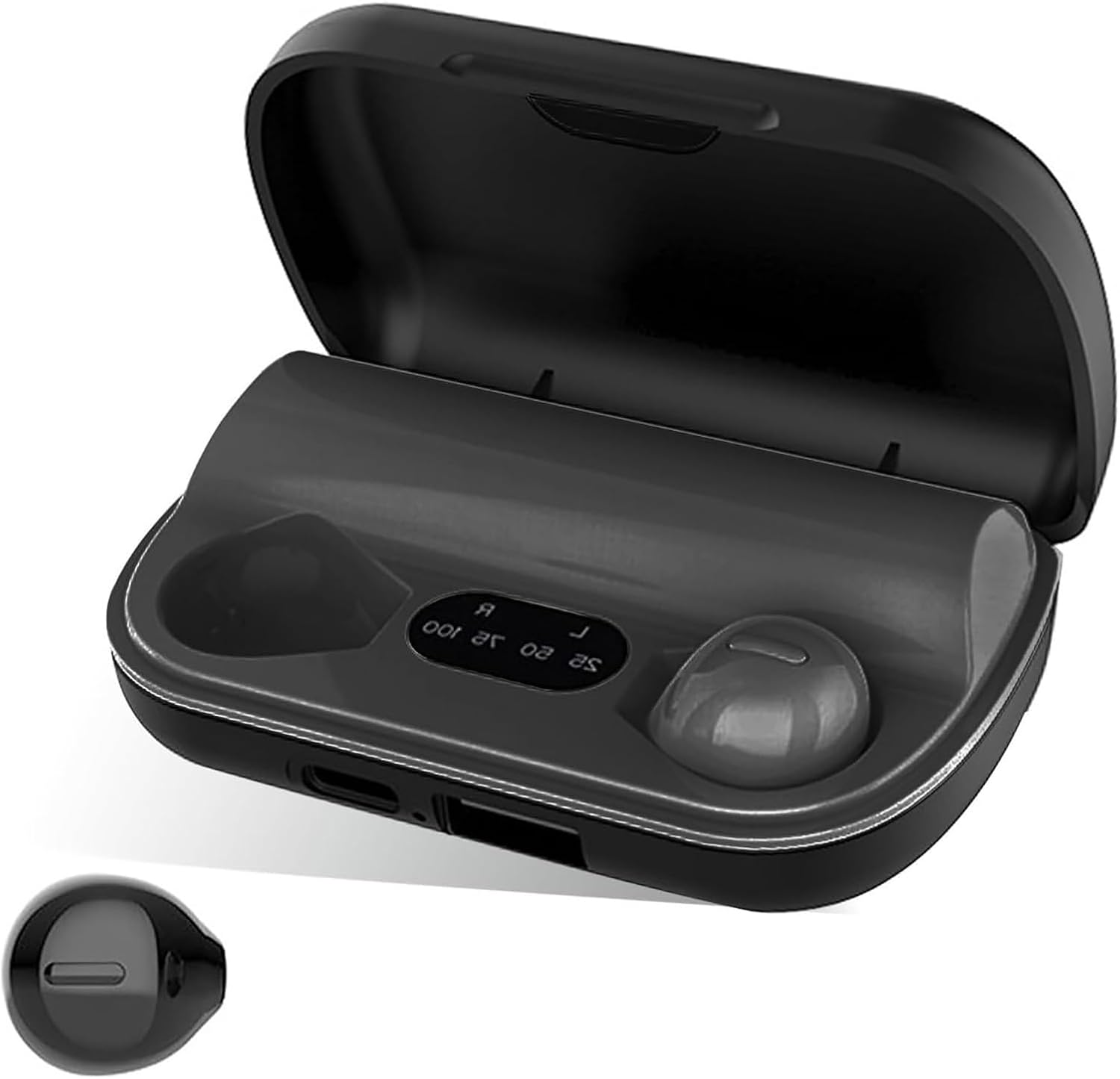 【睡眠用ワイヤレスイヤホン】【超軽量3g】【Bluetooth 5.2】【IPX5防水】【片耳】