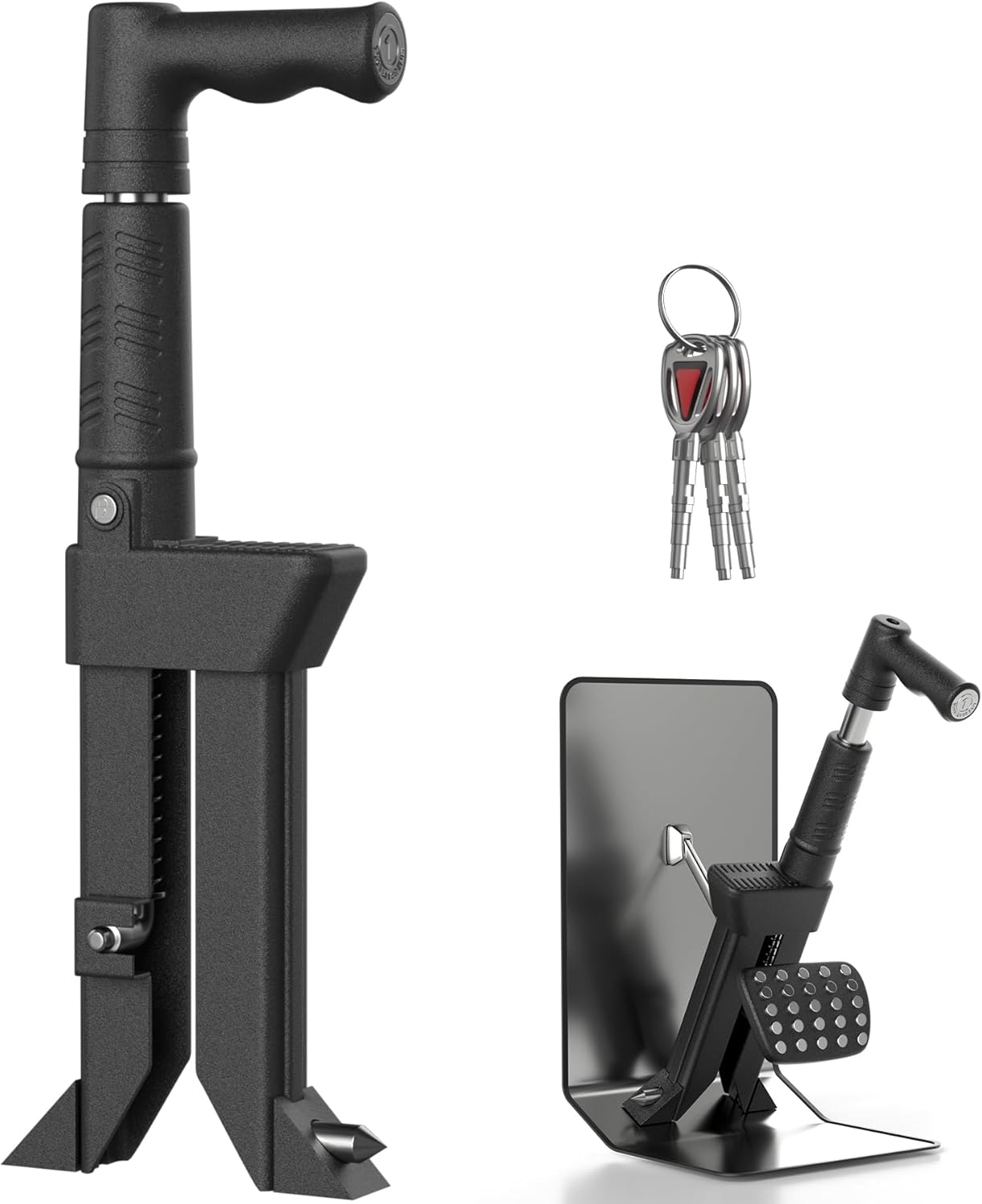 車用盗難防止ペダルロック ハンドル併用可能 カーセキュリティ