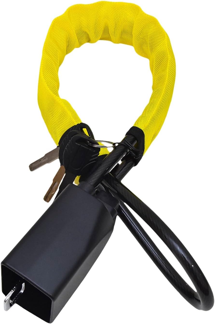 ステアリングロック 車両盗難防止用ハンドルロック ワイヤーロック