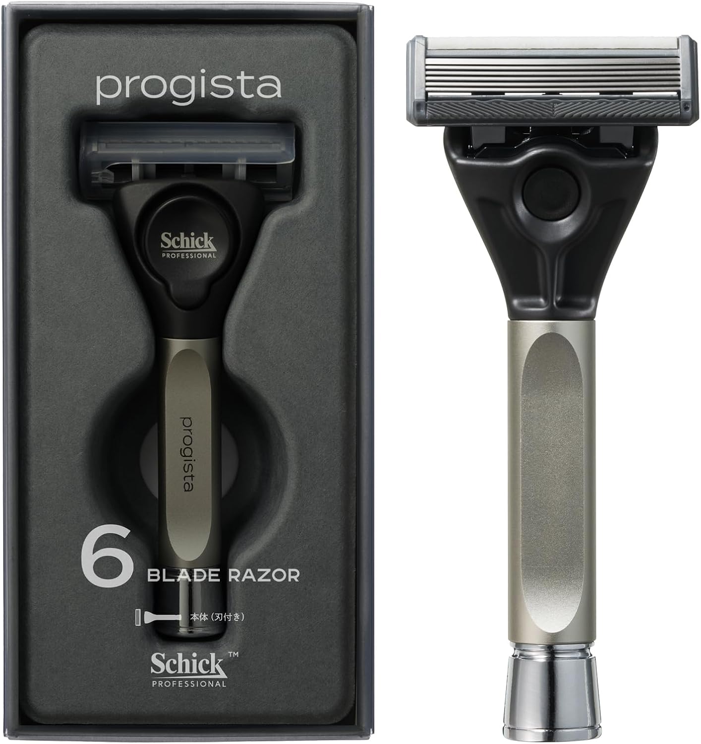 男性用6枚刃付きシェーバーホルダー Schick(シック) プロジスタ