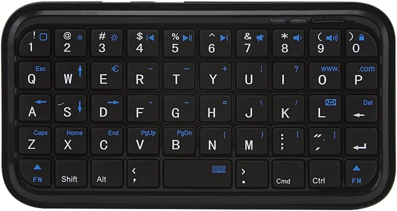 携帯用超小型Bluetoothワイヤレスキーボード 充電式49キー 英語配列 静音 iPhone/ゲーム機対応