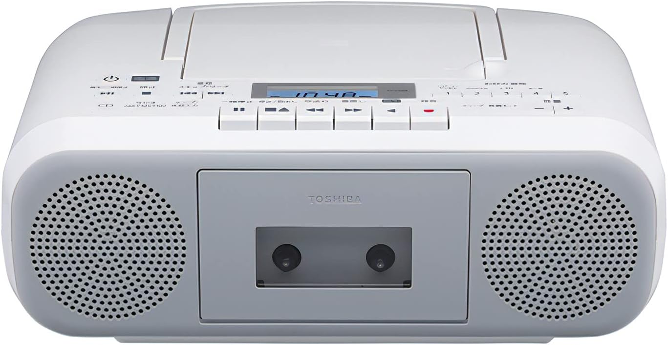 東芝 CDラジカセ グレー TY-CDS8(H)