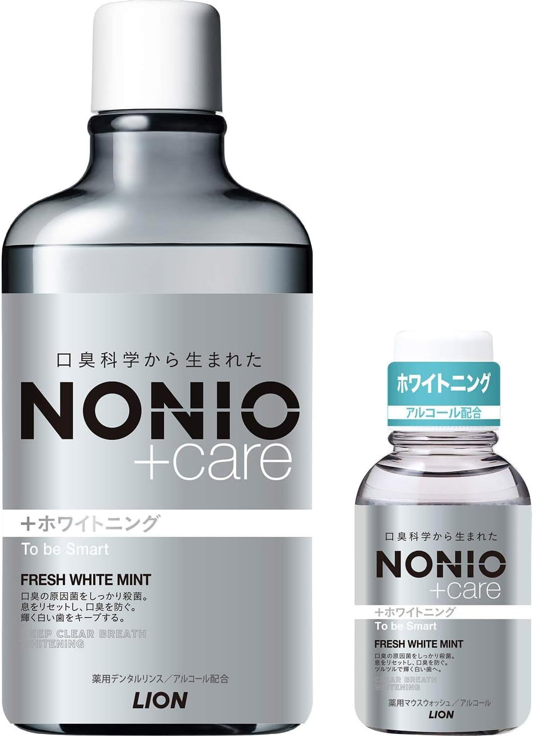 ホワイトニングデンタルリンス フレッシュホワイトミント（医薬部外品）セット 600ml+ミニ80ml付き
