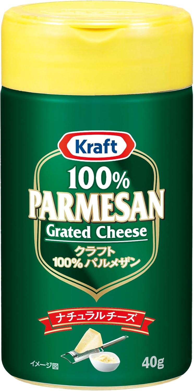 100%パルメザンチーズ（粉チーズ）40g - クラフトナチュラルチーズ