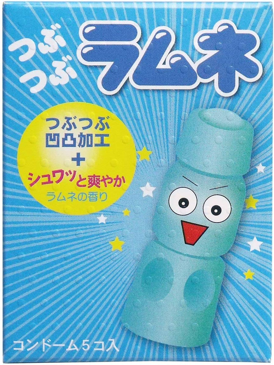 つぶつぶラムネ香り付きコンドーム 5個入×3個セット
