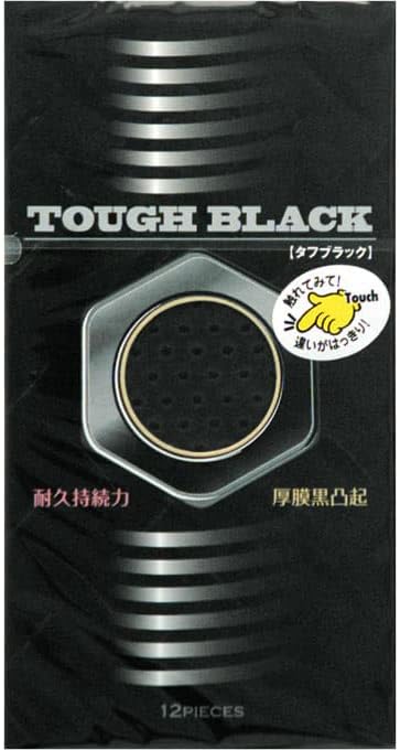 ロングプレイ対応 タフブラックコンドーム