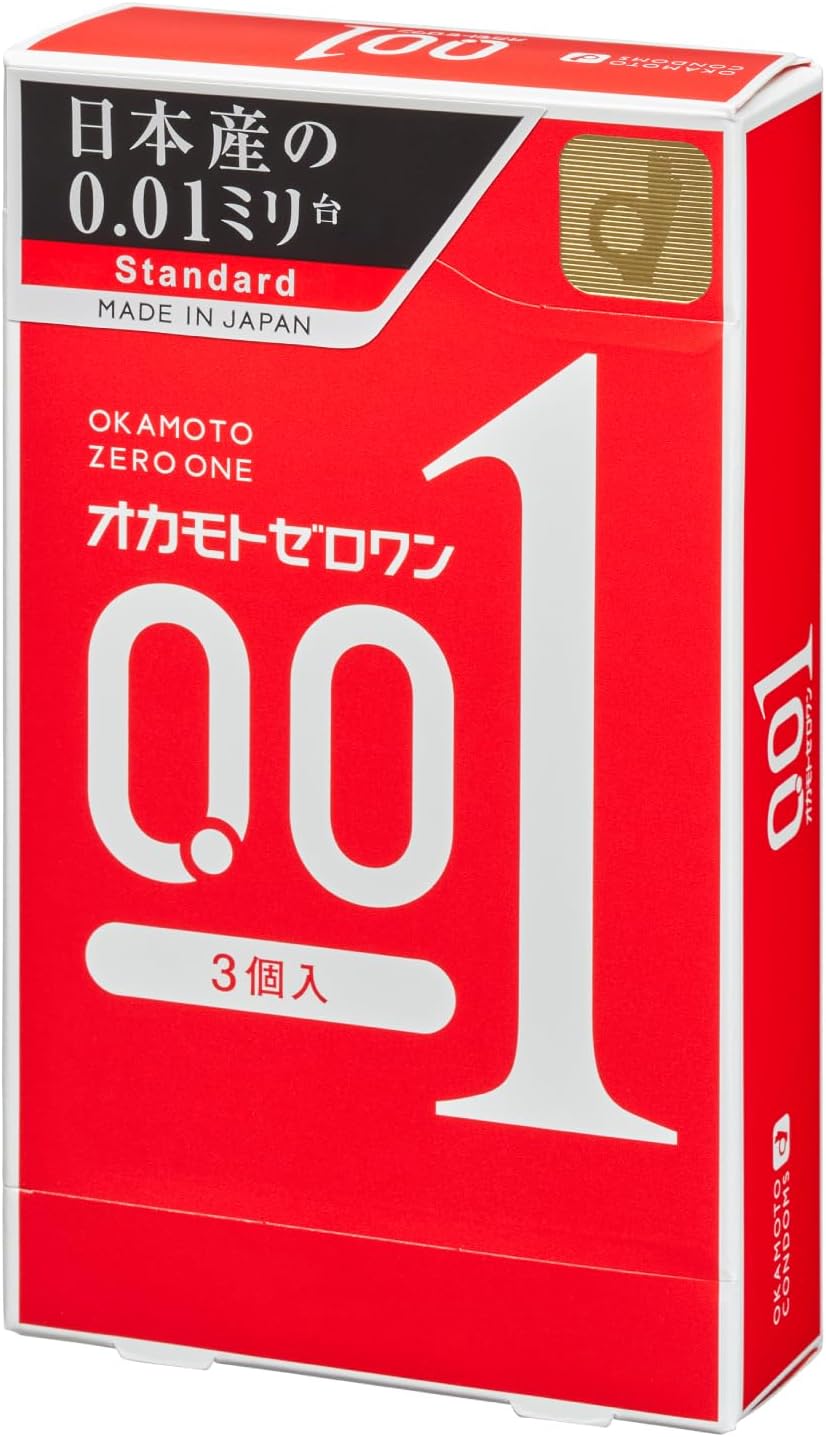 オカモトゼロワン0.01mmポリウレタンコンドーム3個入り