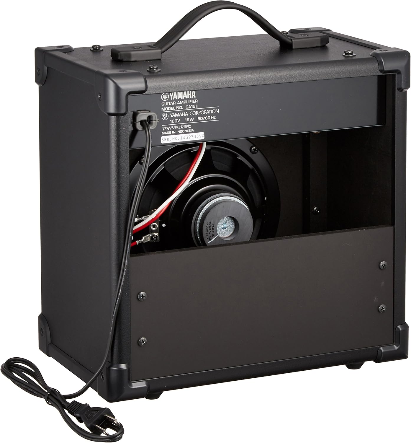 ヤマハ YAMAHA ギターアンプ GA15II 2チャンネル 小型練習用 ヘッドホン端子・Aux in付き