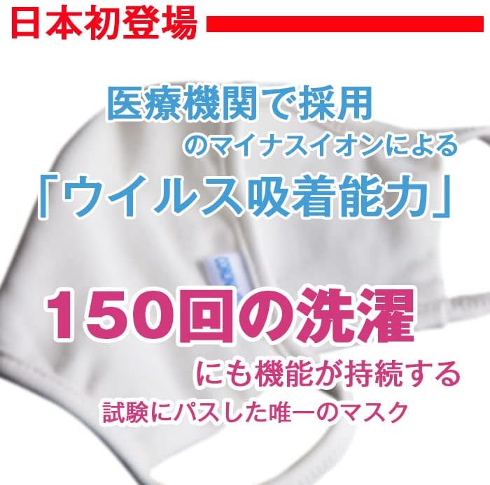 洗える3Dマスク 10枚セット【抗ウイルス・抗菌】 フリーサイズ・超快適・呼吸しやすい