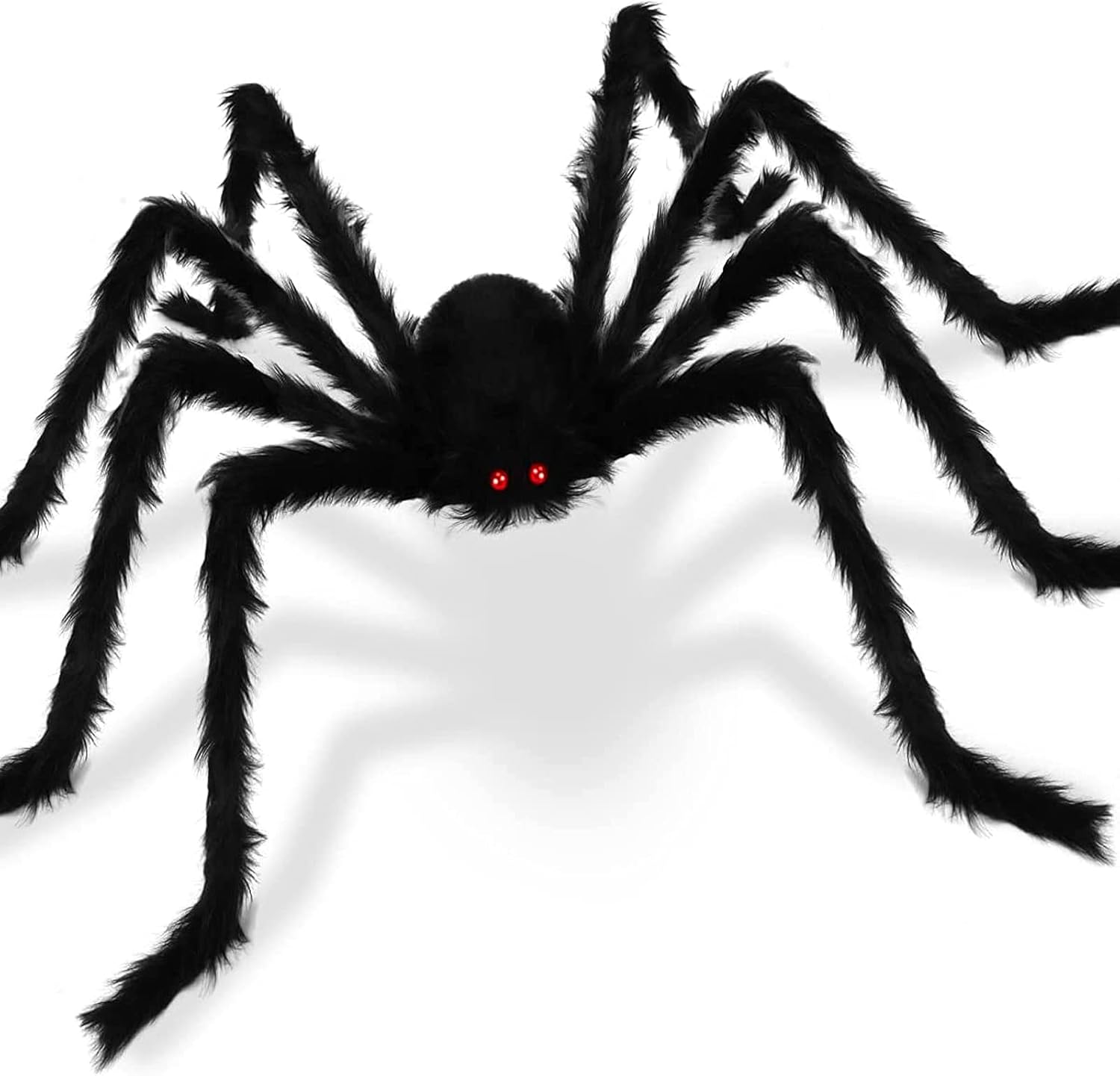 ハロウィン 黒蜘蛛 90cm お化け屋敷飾り ぬいぐるみ
