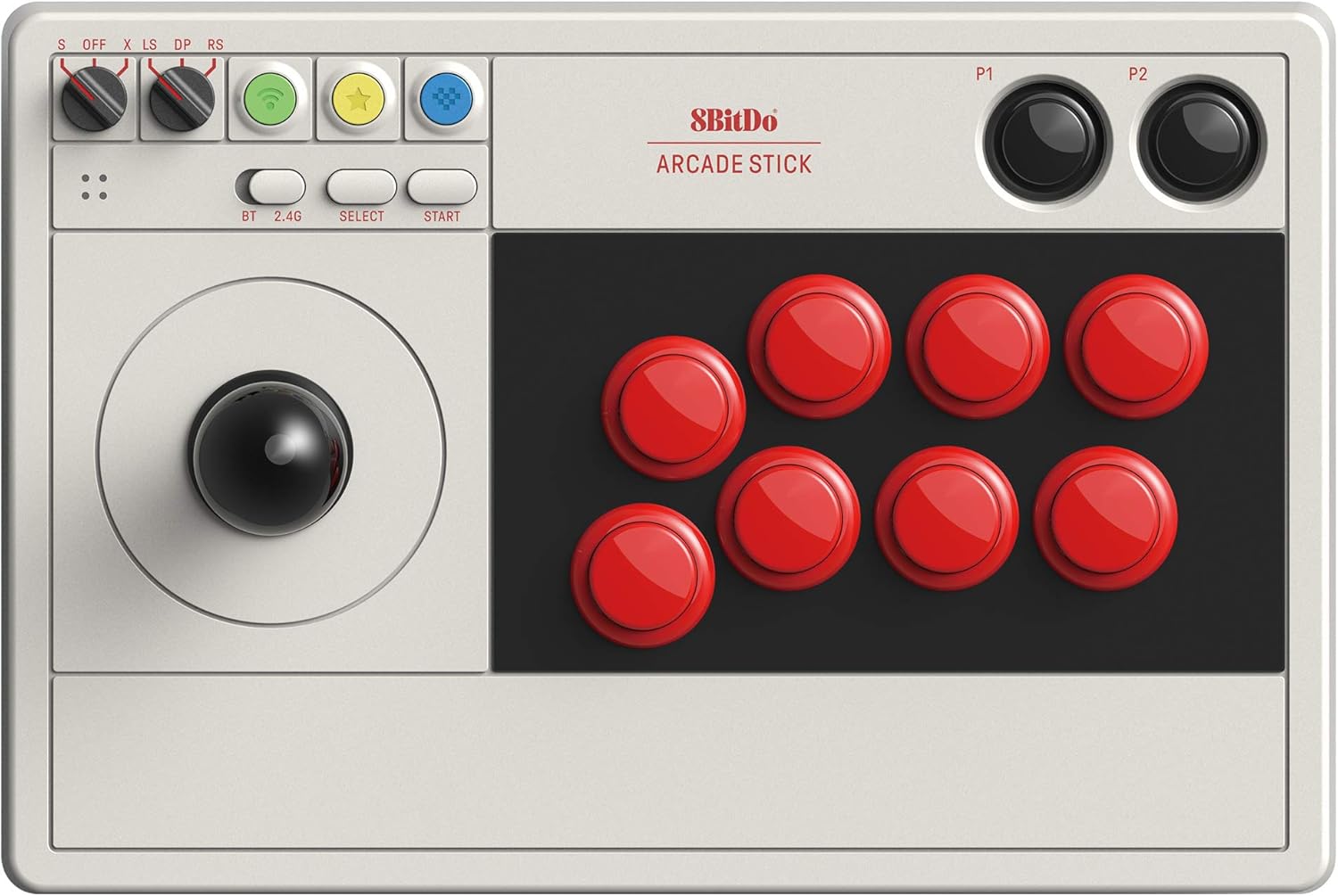 8Bitdo Bluetooth アーケードスティック（Nintendo Switch・Windows用）