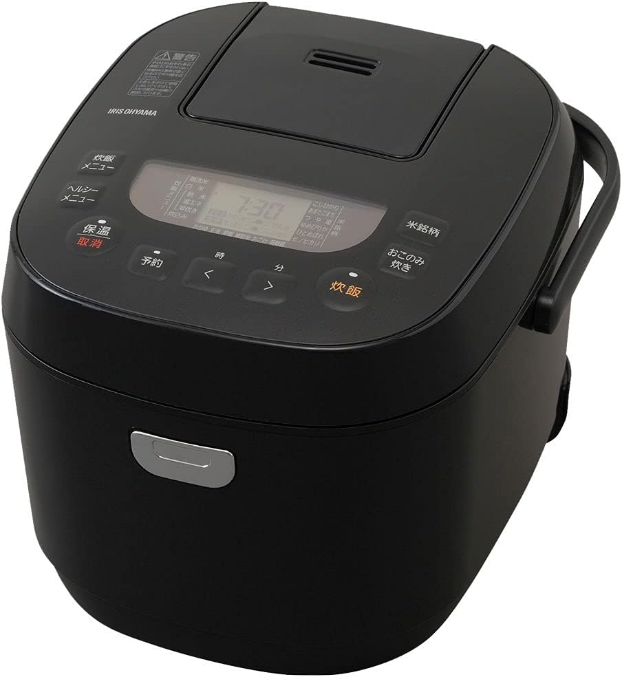 アイリスオーヤマ 玄米対応 10合炊き マイコン式炊飯器 ブラック RC-ME10-B