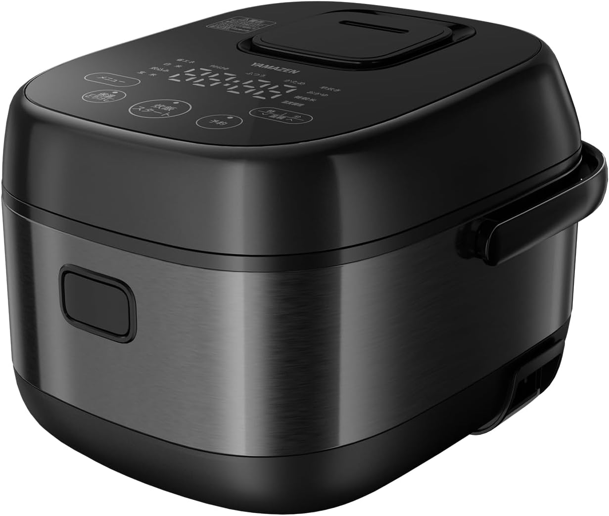 一人暮らし向けIH炊飯器 5.5合 ブラック 低温調理・予約機能付き