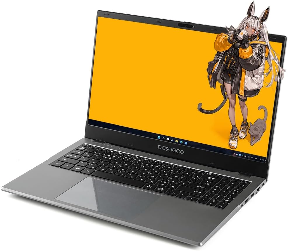 第14世代ノートパソコン 15.6型 FHD液晶 インテル N100/メモリ8GB/SSD256GB/Windows 11 Pro/MS Office 2019