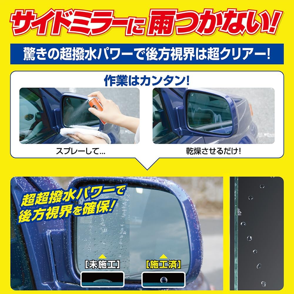 ガラコ 撥水剤 自動車サイドミラー用 コーティング 04172