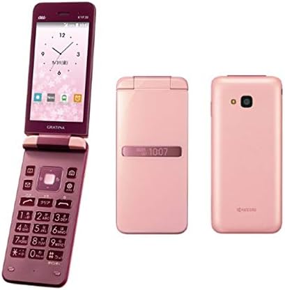 au GRATINA KYOCERA KYF39 SPA サクライロ【SIMフリー・3キャリア対応】