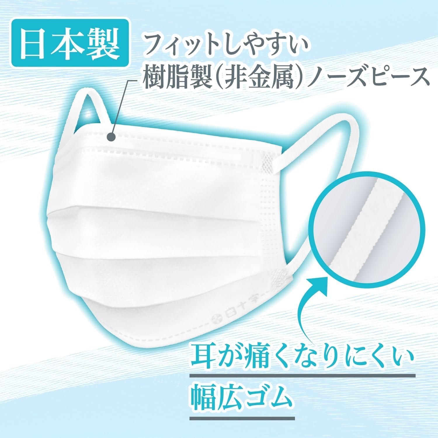 医療用クラスIIサージカルマスク ふつうサイズ 50枚 日本製