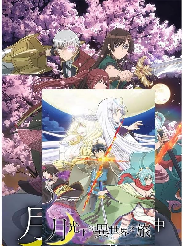 異世界冒険アニメ「月が導く異世界道中」完全BD版 全48話【家庭用ブルーレイプレーヤー対応】
