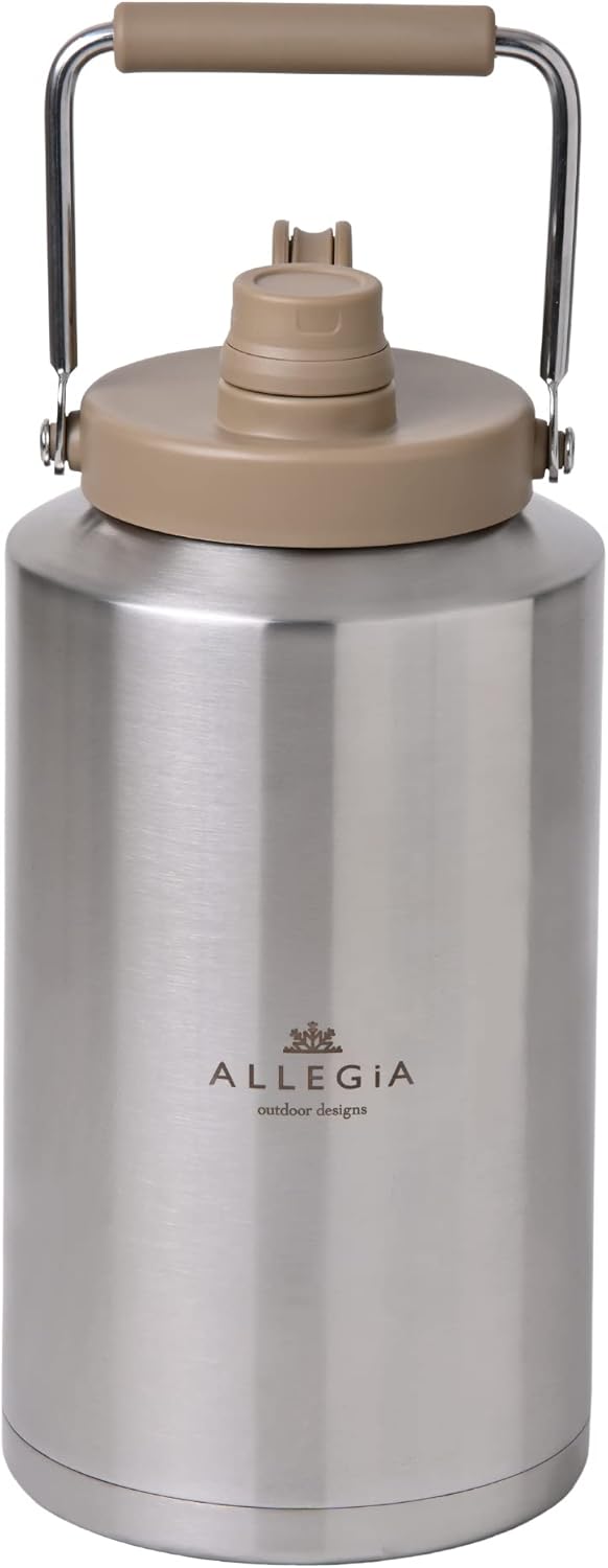 アウトドア用真空保冷アイスコンテナ 1.8L/3.5L ステンレス製 AR-VICB ALLEGiA