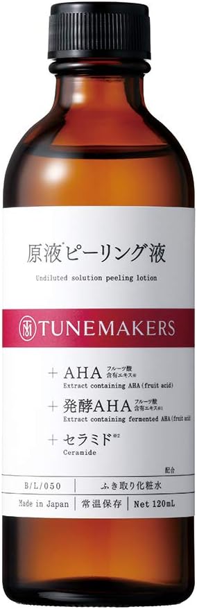 毛穴ケアアルコールフリーふき取り化粧水 120ml セラミド＆AHA