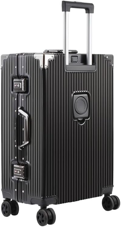 旅行用軽量大型キャリーケース TSAロック付き ブラック Sサイズ