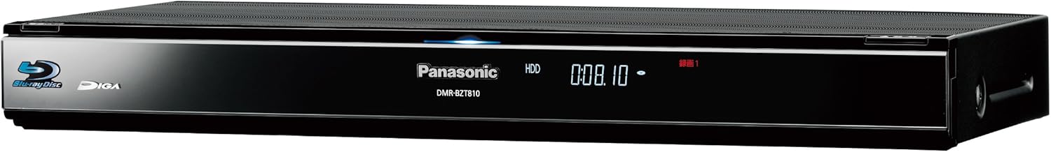 パナソニック 1TB 3チューナー ブラックブルーレイレコーダー DMR-BZT810-K