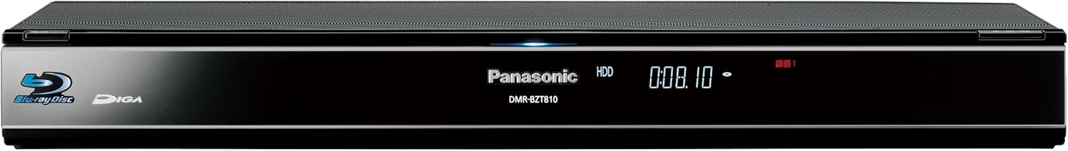 パナソニック 1TB 3チューナー ブラックブルーレイレコーダー DMR-BZT810-K