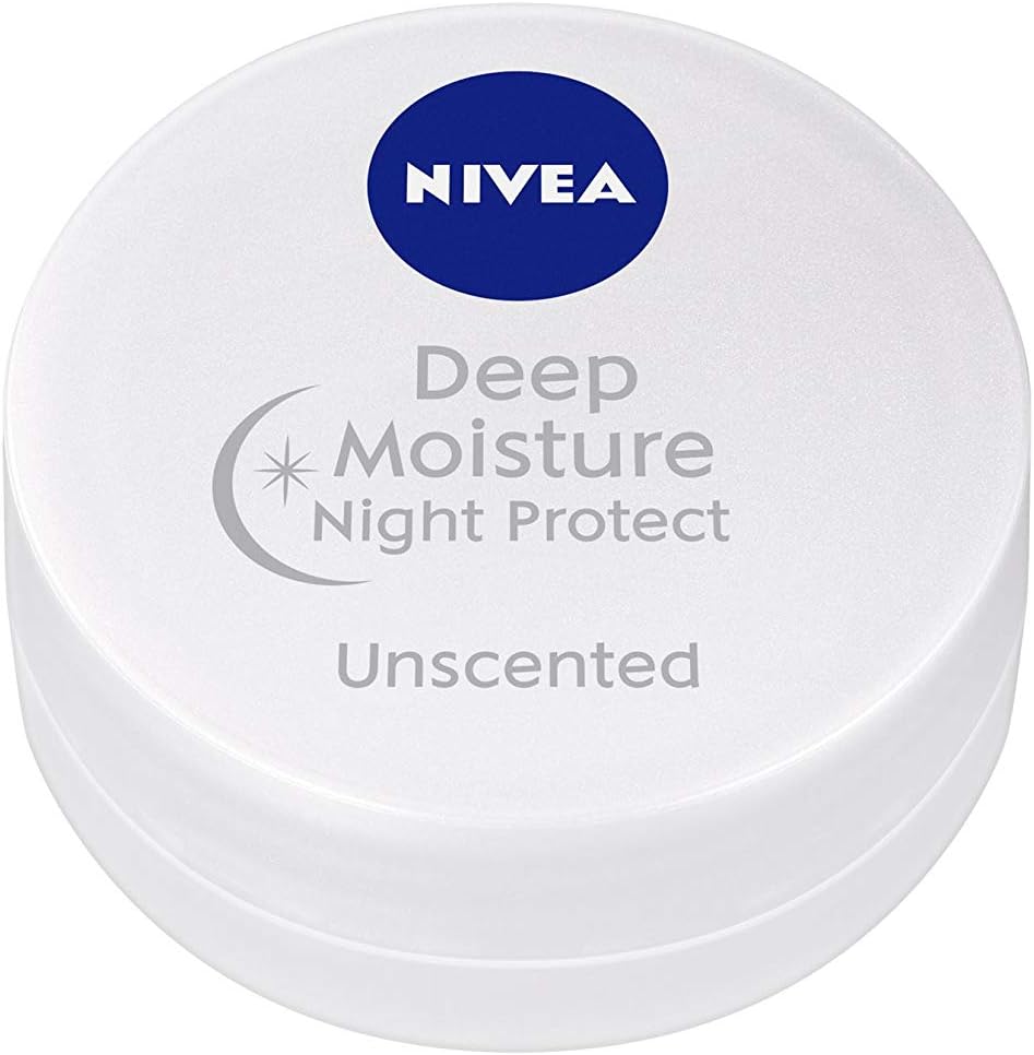 無香料リップクリーム NIVEA ディープモイスチャーナイトP 7g