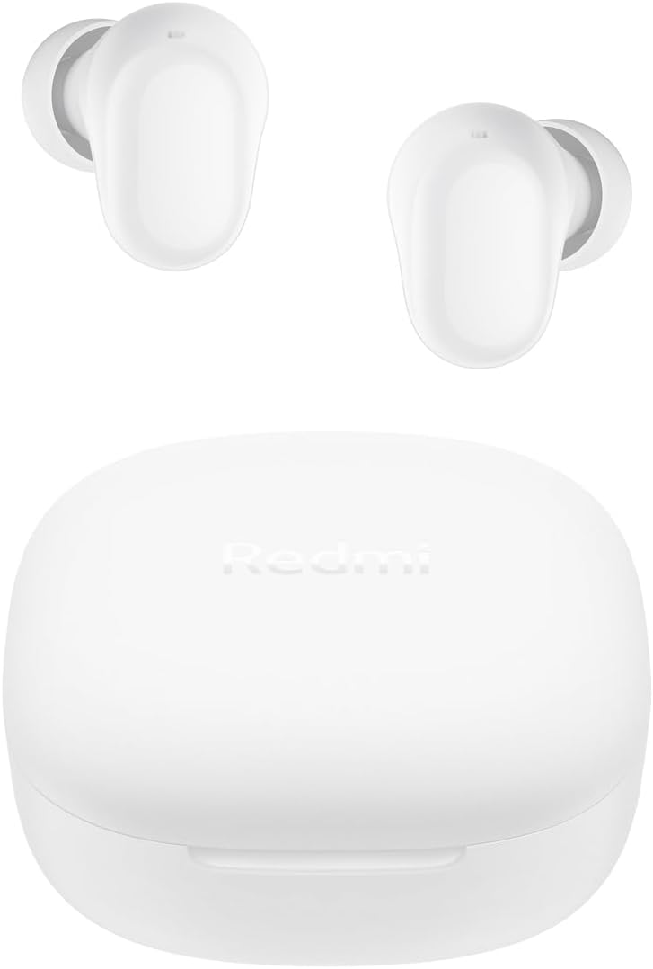 Xiaomi Redmi Buds 6 Play ワイヤレスイヤホン 36時間再生 AIノイズリダクション 低遅延モデル USB Type-C ホワイト