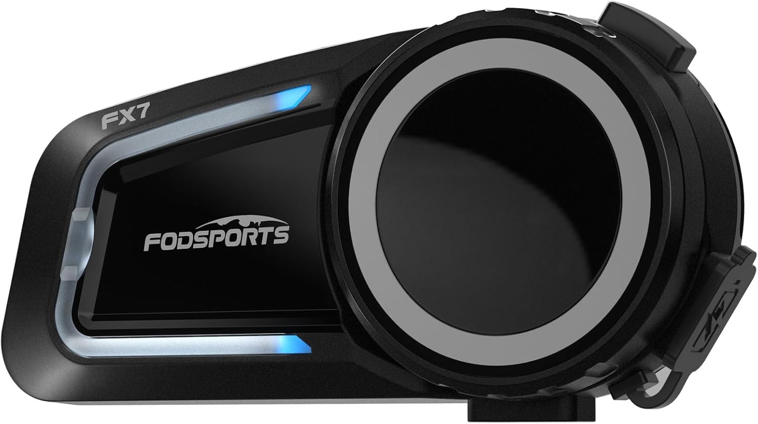 バイク用インカム FX7 メッシュ型デュアルチップ 音楽通話可能 2-8人同時接続 IP67防水 ノイズキャンセル機能 日本語音声案内