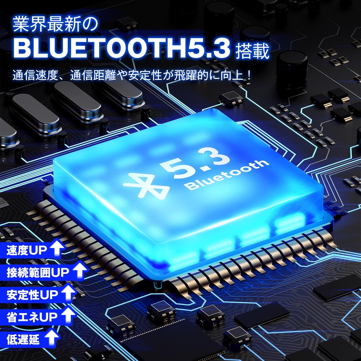 バイク用インカム Bluetooth 5.3 最大10人通話 音楽共有 FMラジオ IP6防水 ブラック