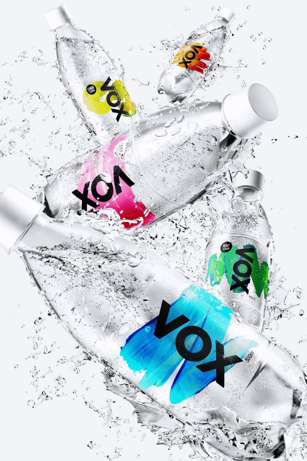 強炭酸水 VOX ストレート 無糖 500ml ×24本