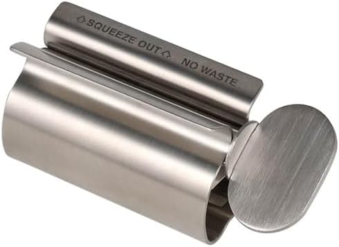 歯磨き粉用チューブ絞り器 シルバー Dulton TUBE SQUEEZER WITH STAND H21-0366