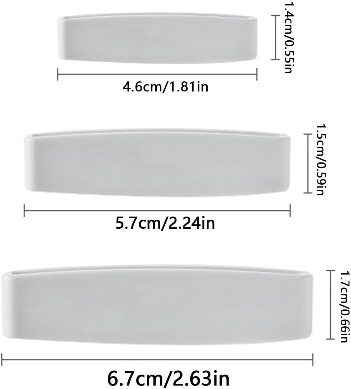 歯磨き粉・化粧品用スクイーザークリップ3個セット 省スペース型軽量ホルダー