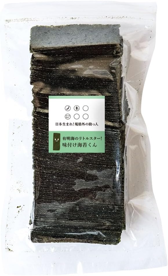 有明海産 国産味付け海苔 業務用 お徳用 たまり醤油 12切 (210枚)