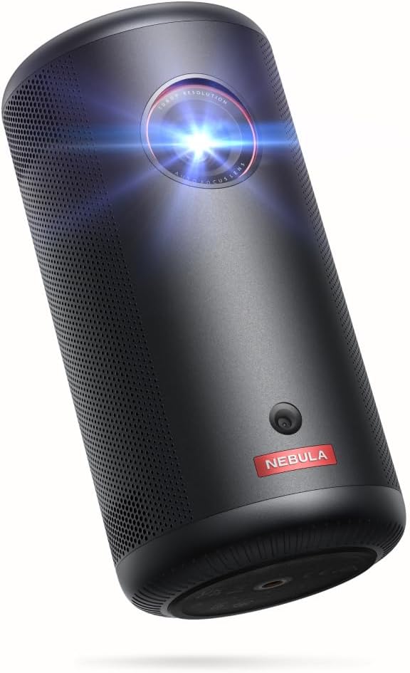 家庭用モバイルプロジェクター Anker Nebula Capsule 3（フルHD・Netflix対応・最大120インチ・バッテリー内蔵・自動補正機能）