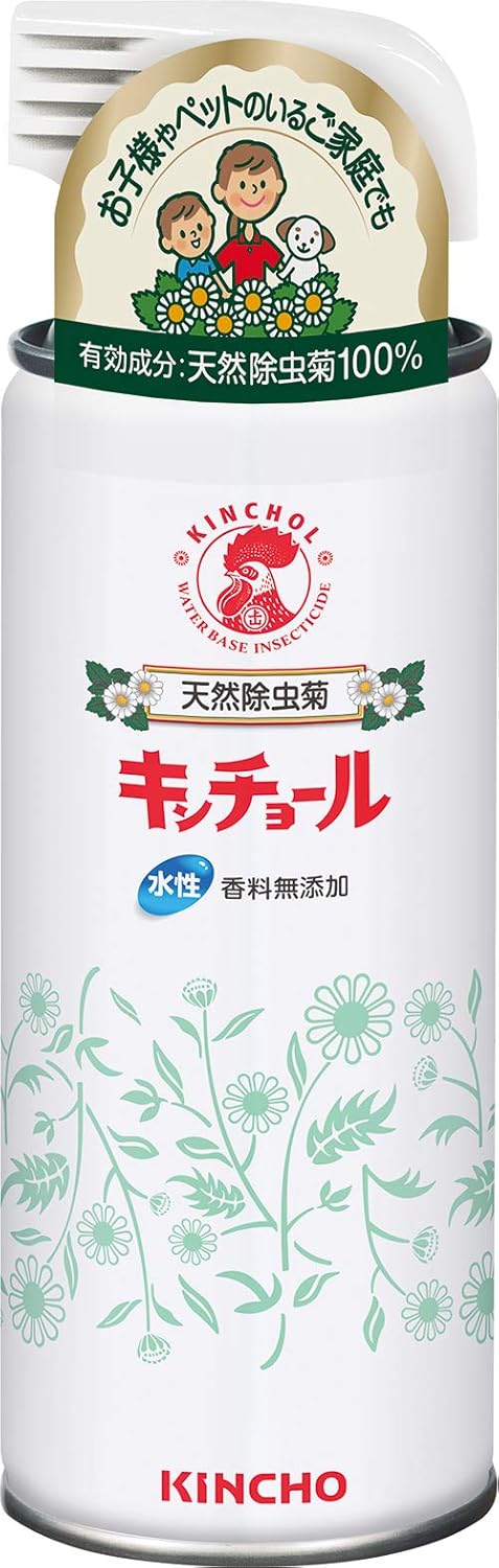 天然除虫菊配合 水性タイプキンチョール 300mL 蚊・ハエ・トコジラミ用