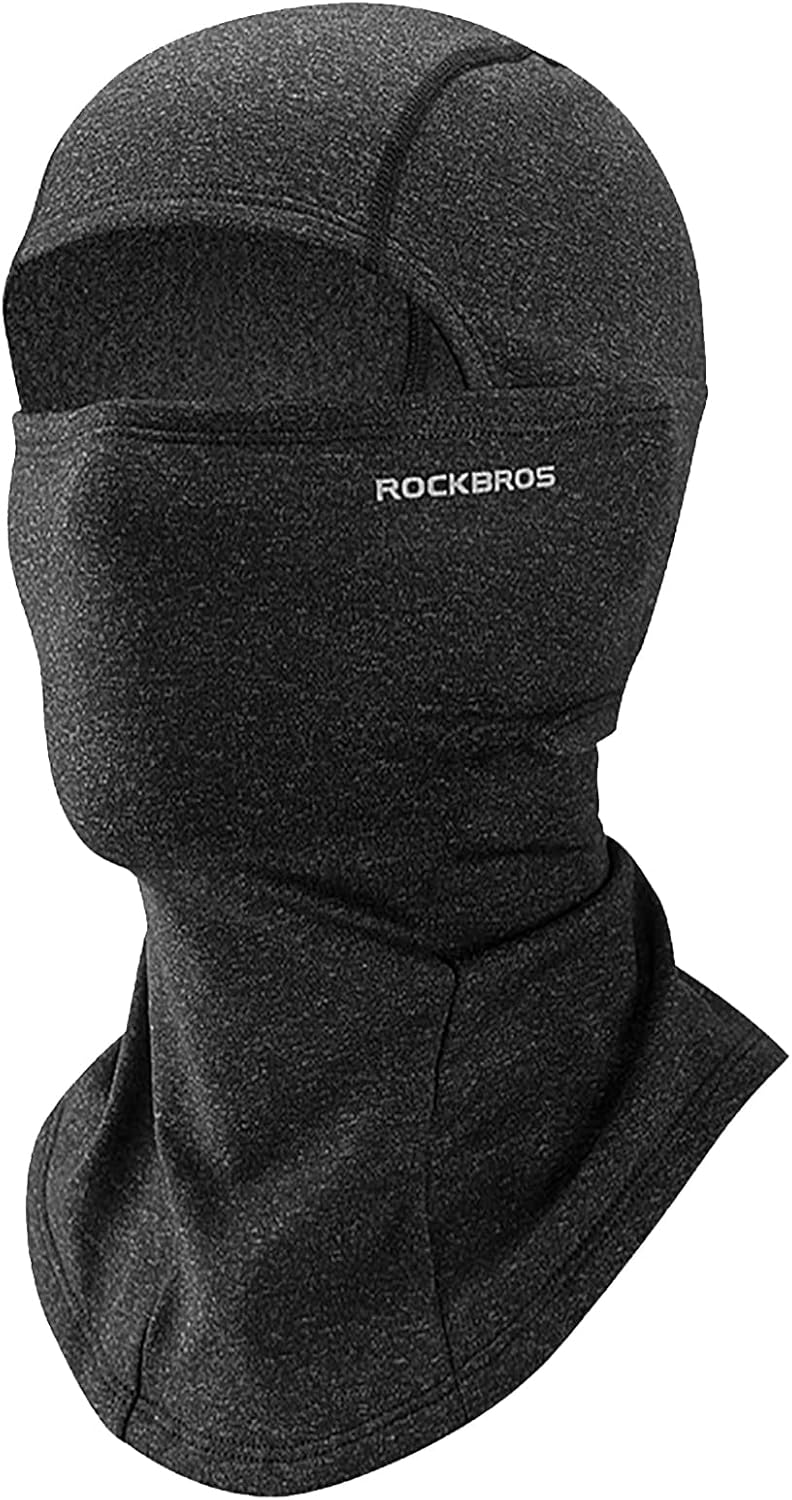 冬用バラクラバネックウォーマー メンズ - 裏起毛・防寒ストレッチ