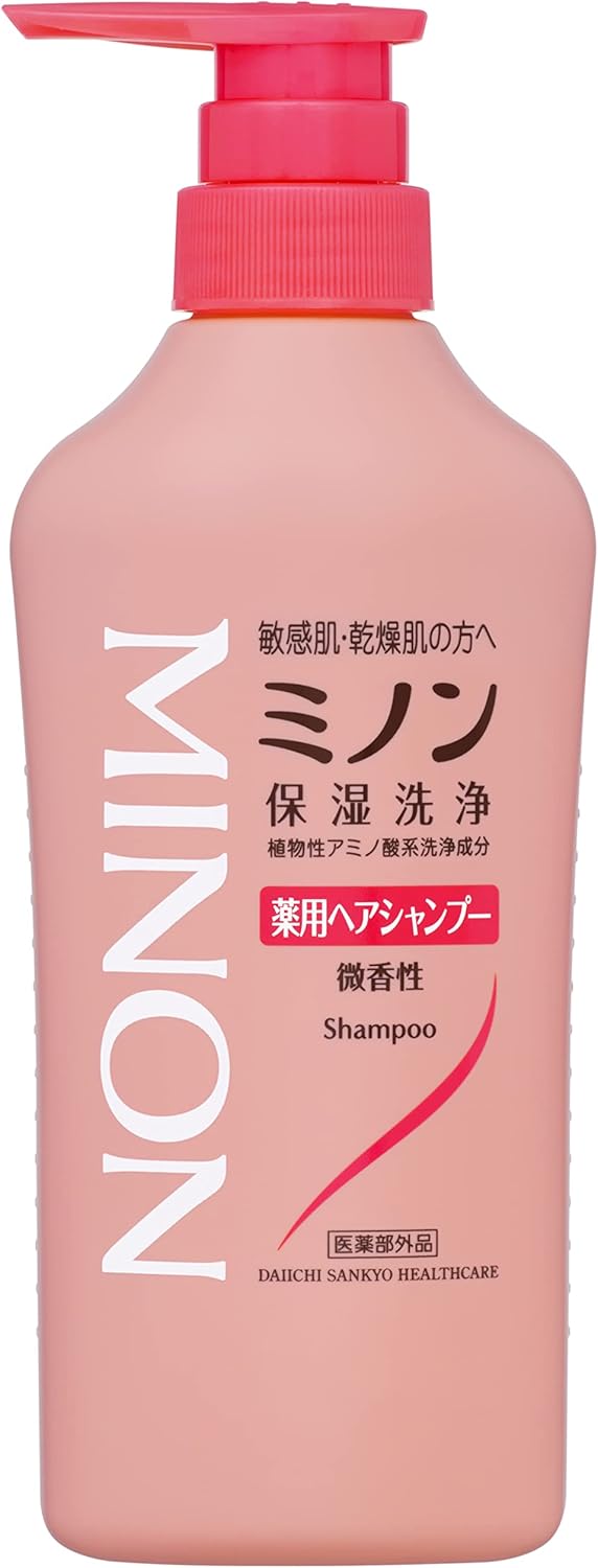 敏感肌用ミノン薬用ヘアシャンプー 450mL 低刺激・保湿 乾燥対策【医薬部外品】