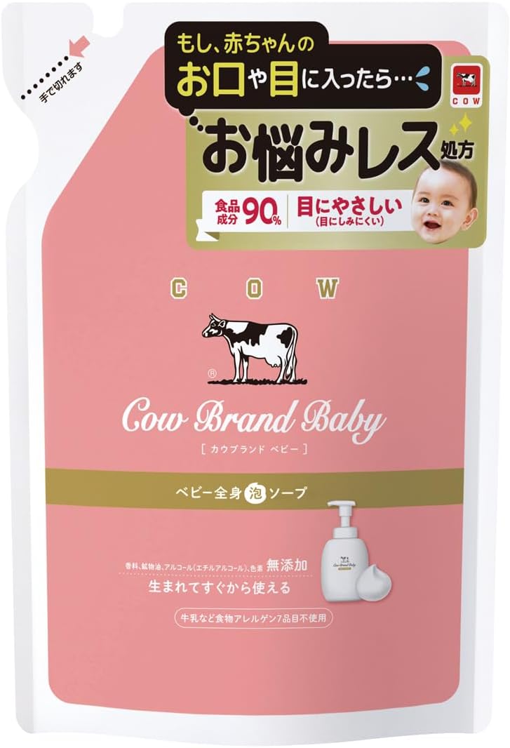 カウブランドベビー 全身泡ソープ 詰替用 350mL 低刺激タイプ