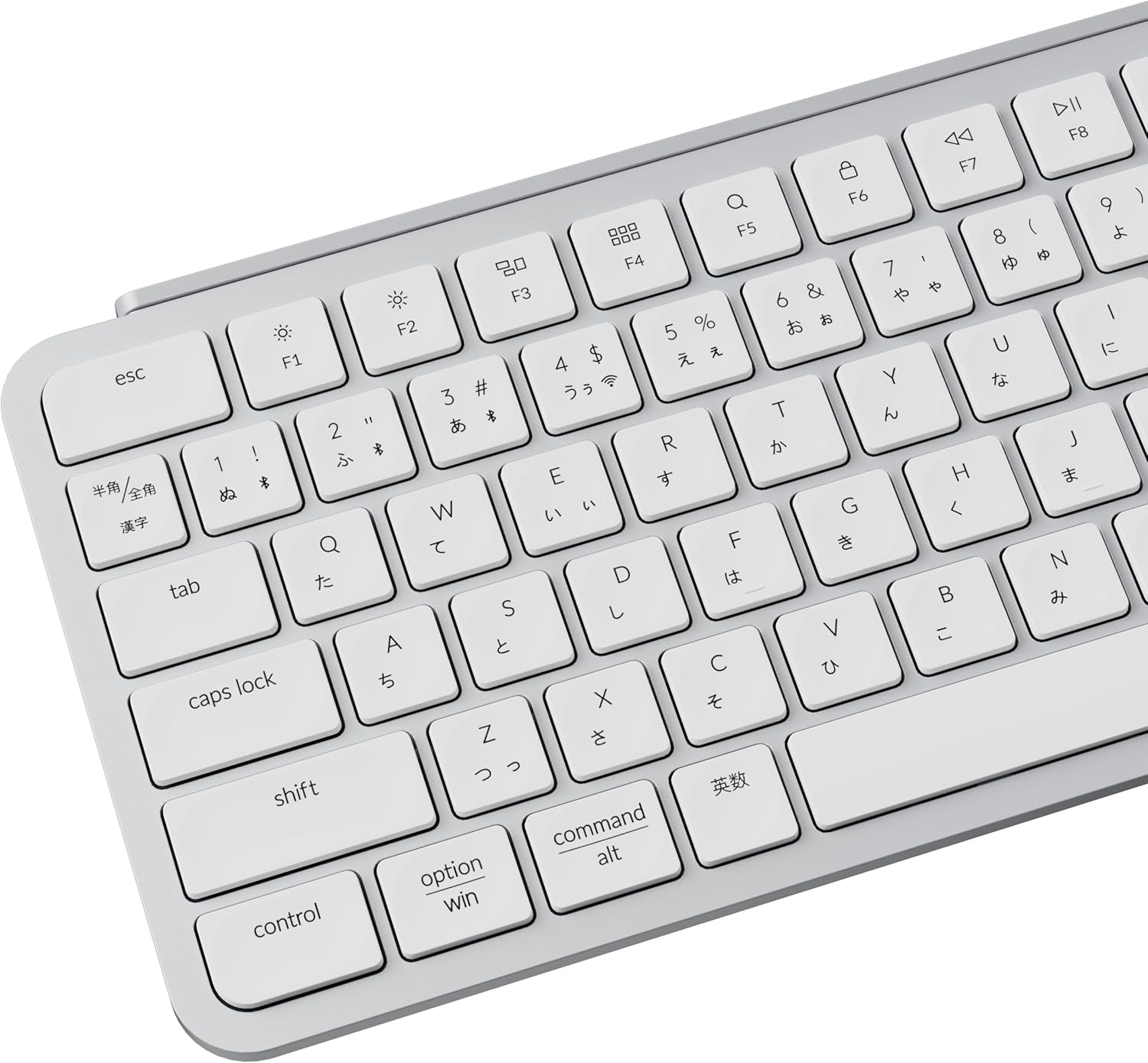 Keychron B6 Pro ウルトラスリム フルサイズ ワイヤレスキーボード (シルバー, JISレイアウト)