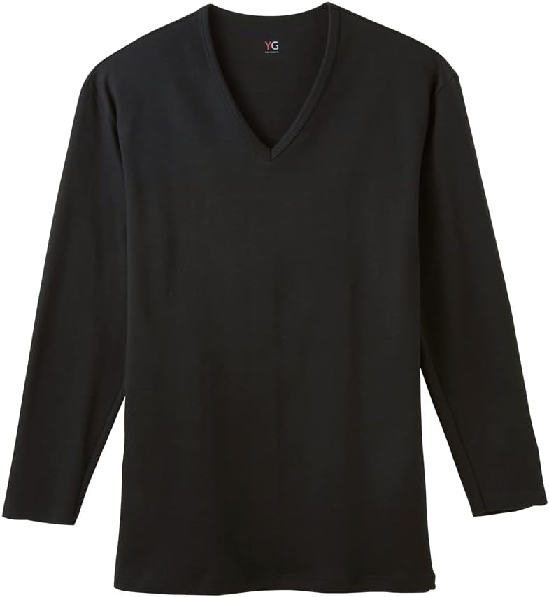 コア製品：インナーシャツ  
主要な機会：特に指定なし  
対象者：メンズ  
材料と属性：Cotton 100%、ダブルホット、Vネック、9分袖

書き直されたタイトル：  
メンズ ダブルホット Vネック9分袖 コットン100% インナーシャツ