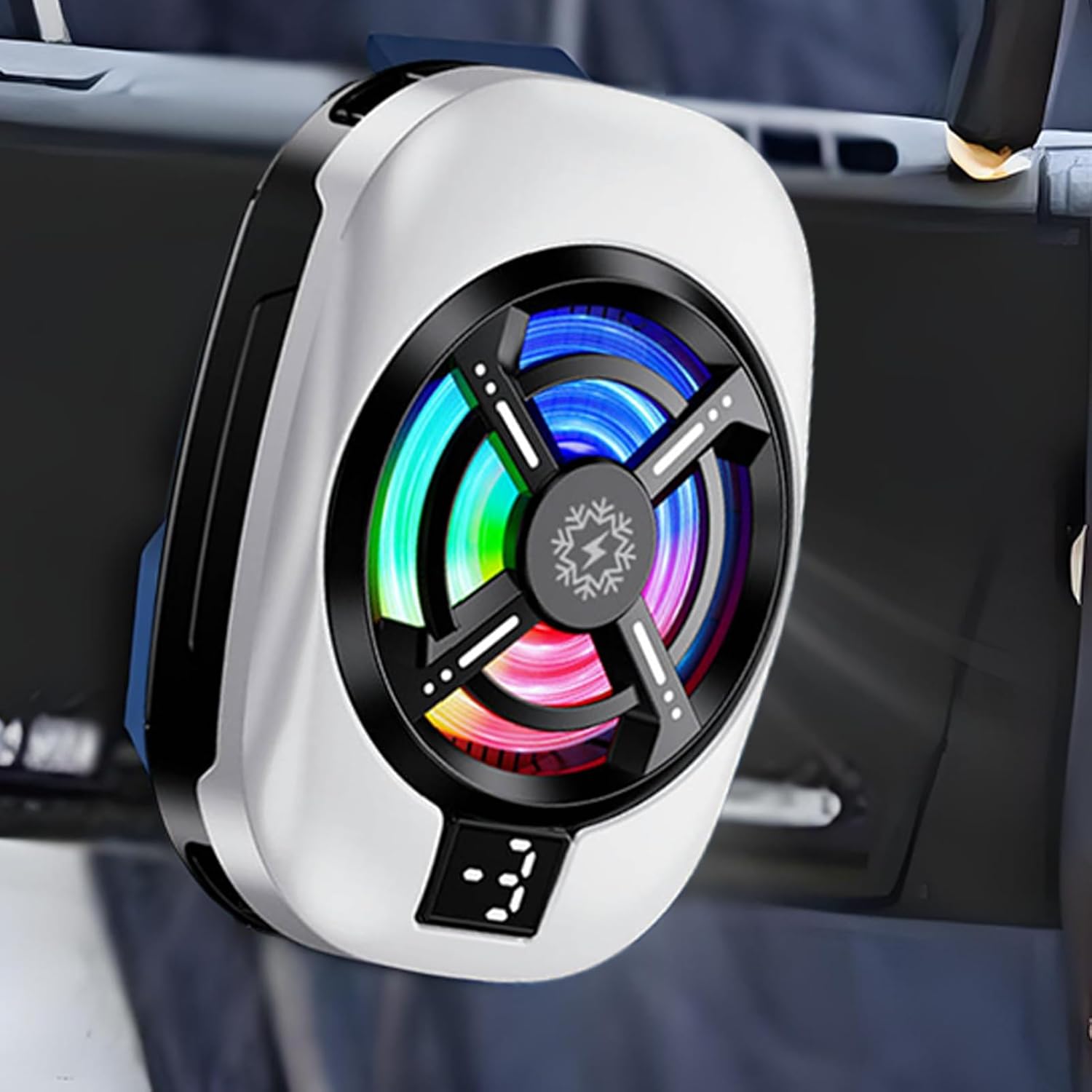 スマホ用調整可能半導体クーラー | 15W高効率ファン搭載 | モバイルゲーム向け高性能冷却デバイス
