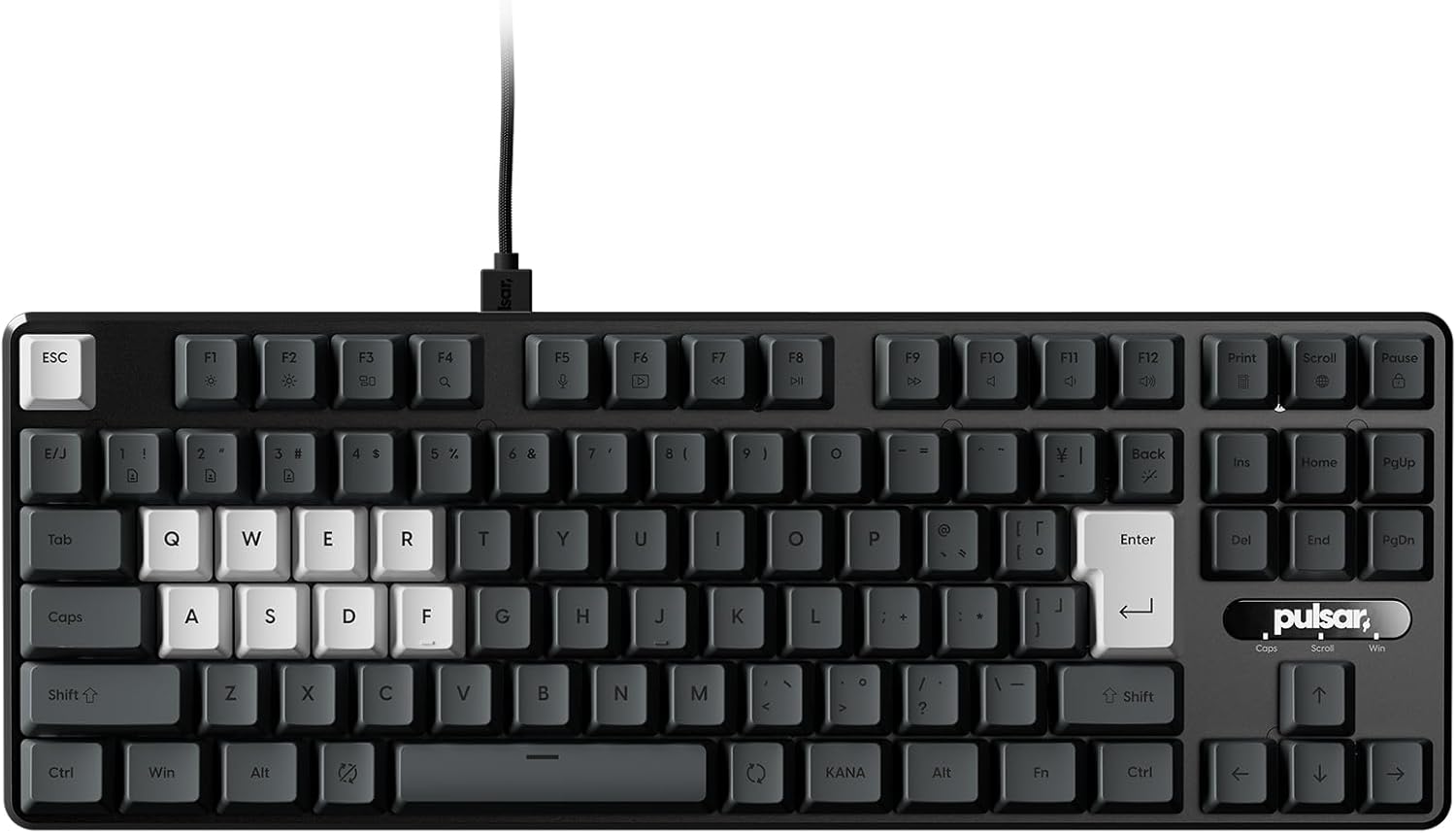 Pulsar Gaming Gears PCMK 2HE TKL ゲーミングキーボード JIS配列 磁気スイッチ 8Kポーリング【国内正規品】