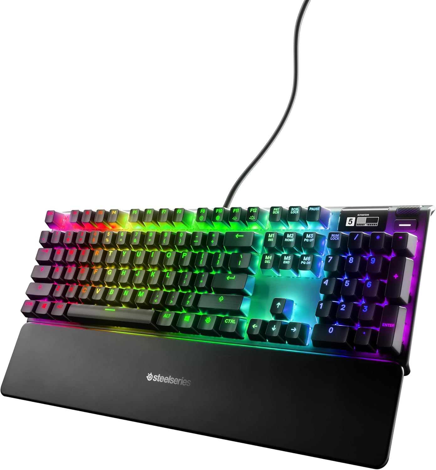Apex Pro JP 有機ELディスプレイ搭載 ゲーミングキーボード 有線 日本語配列