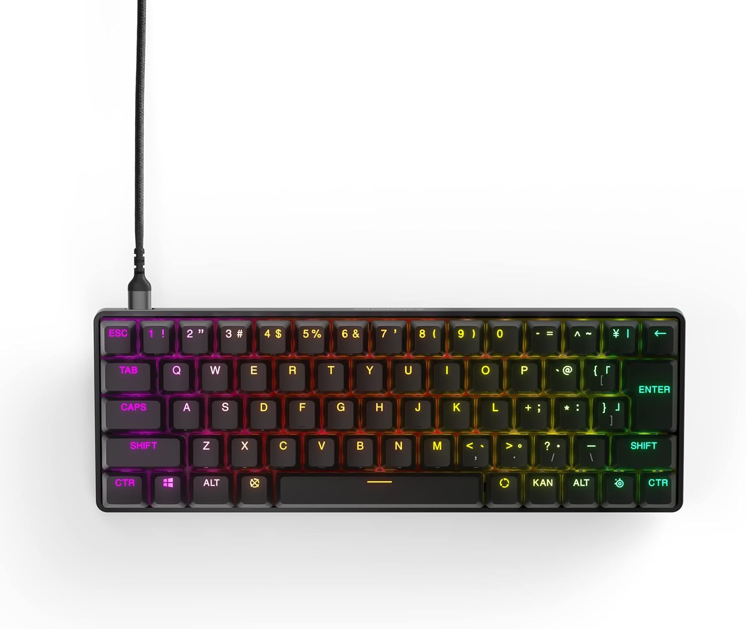 Apex Pro Mini JP 有線 ゲーミングキーボード OmniPointスイッチ ブラック