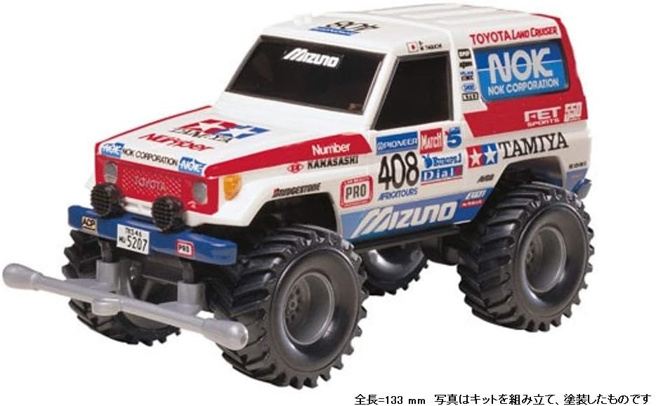 ランドクルーザー1990年 プラモデル タミヤ コミカルミニ四駆シリーズ No.13